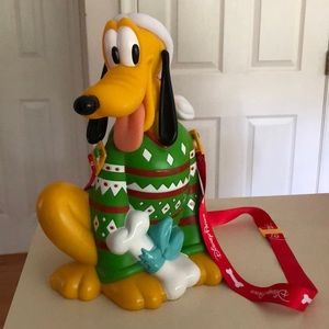 Pluto Christmas Disney Popcorn Bucket